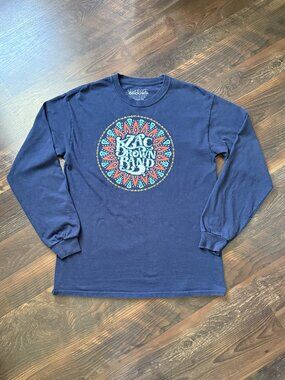 Zac Brown Band "Black Out The Sun - 2016 Tour" Long-Sleeve Tee - Size M - Navy